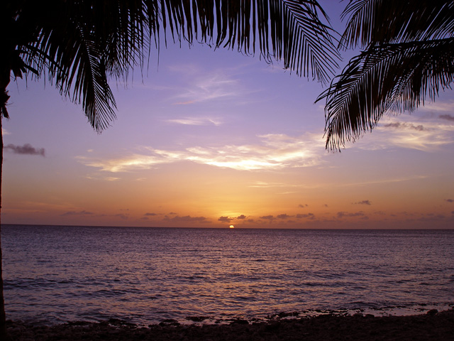 Sunset from Lighthouse Beach Resort