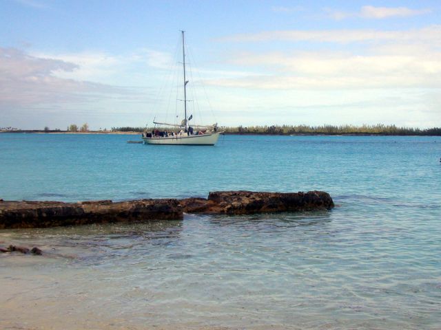 We take a break at one of the many small islands - This is Whale's Point