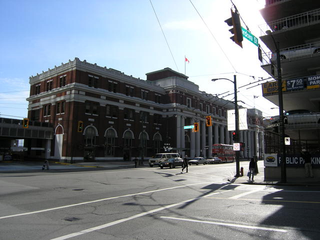 The station where the water taxi leaves.